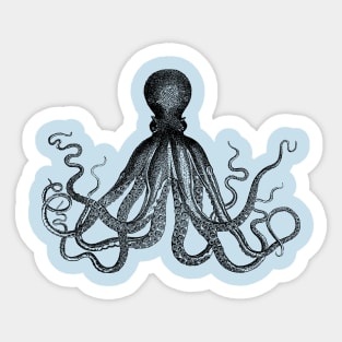 Vintage Octopus Sticker